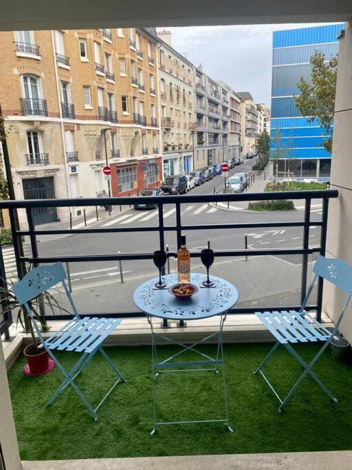 Studio Cosy Avec Balcon Proche Paris Boulogne-Billancourt Buitenkant foto